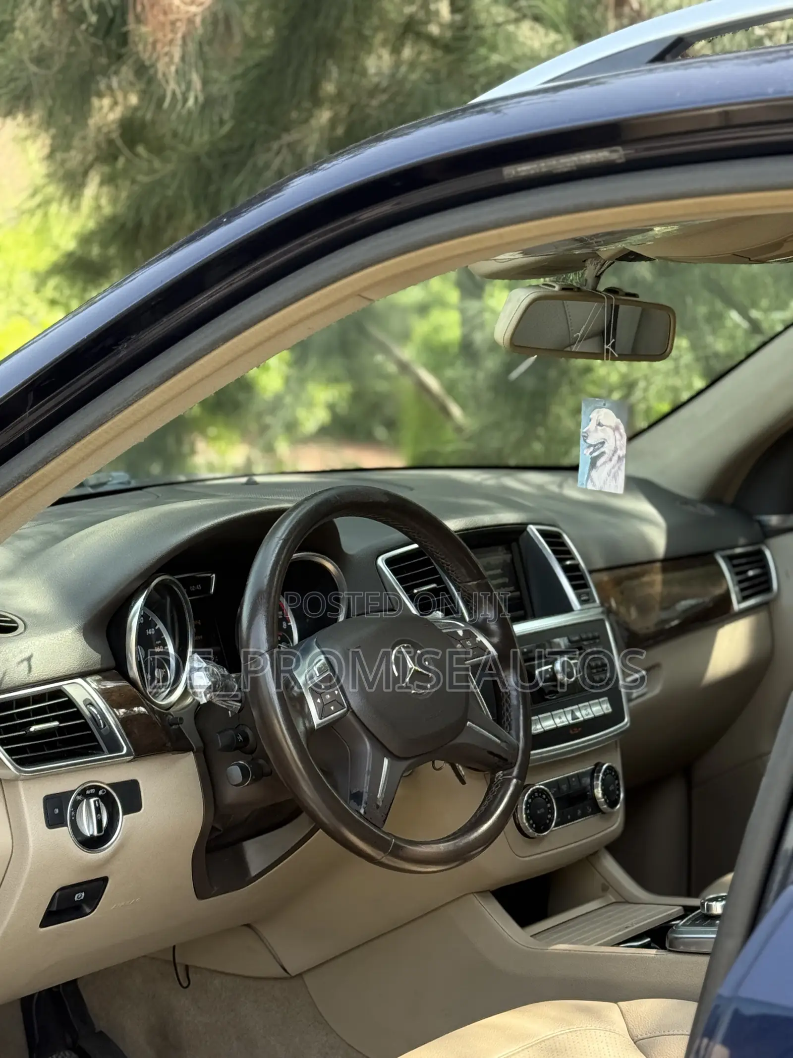 Mercedes-Benz M Class 2013 Blue