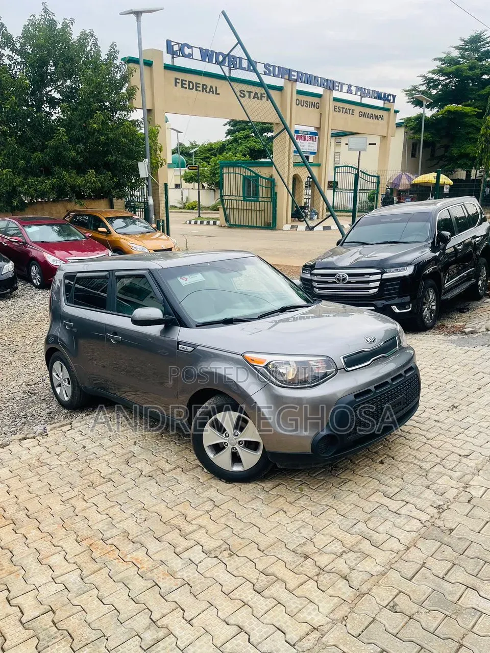 Kia Soul 2016 Gray