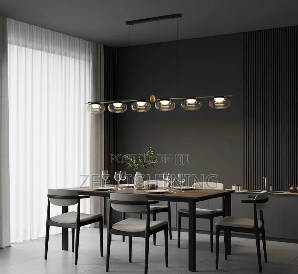By 6 Glass Pendant Dinner Light