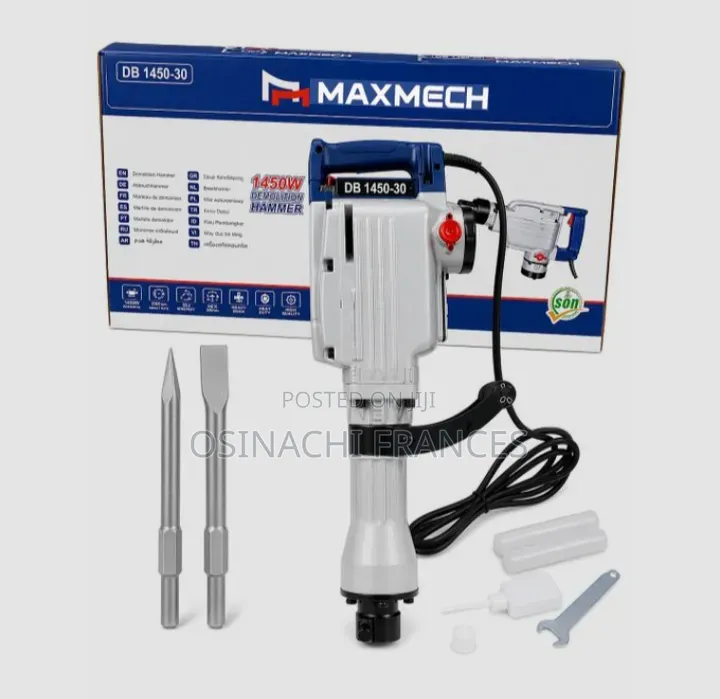 Maxmech Electric Concrete Demolisher Breaker 1450w