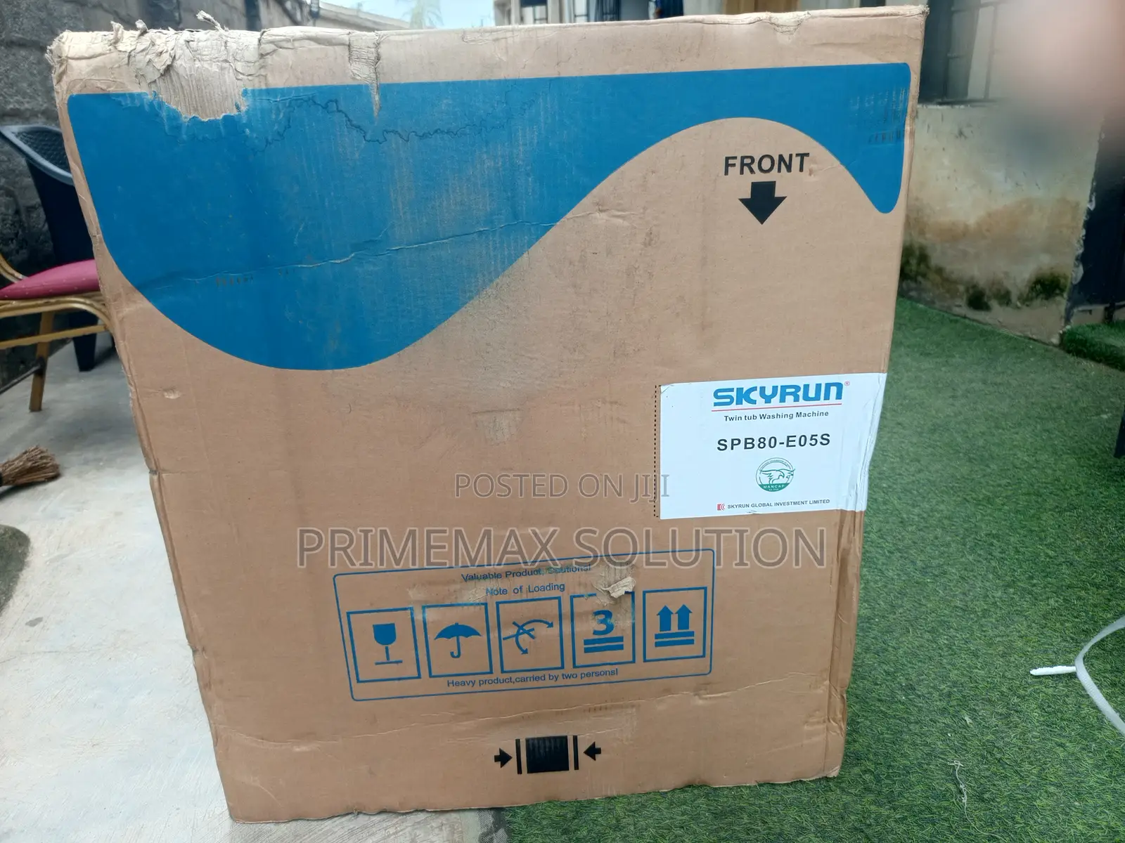 Skyrun 7kg Twin Tub Semi-Automatic Washing Machine