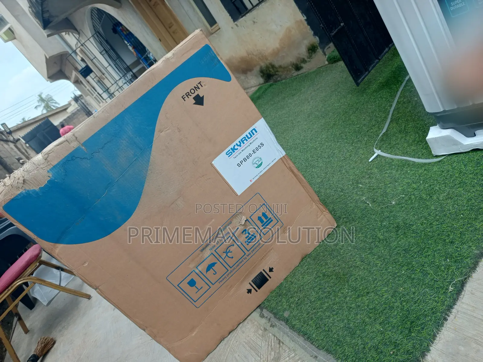 Skyrun 7kg Twin Tub Washing Machine With Powerful Spin