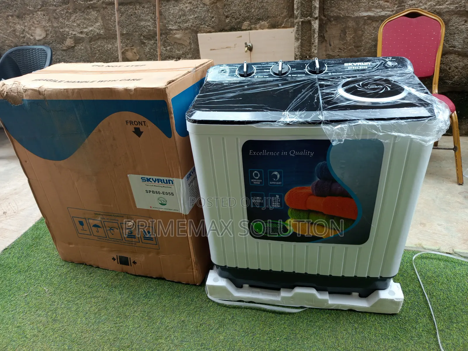 Skyrun 7 Kg Twin Tub Washing Machine - Energy Efficient
