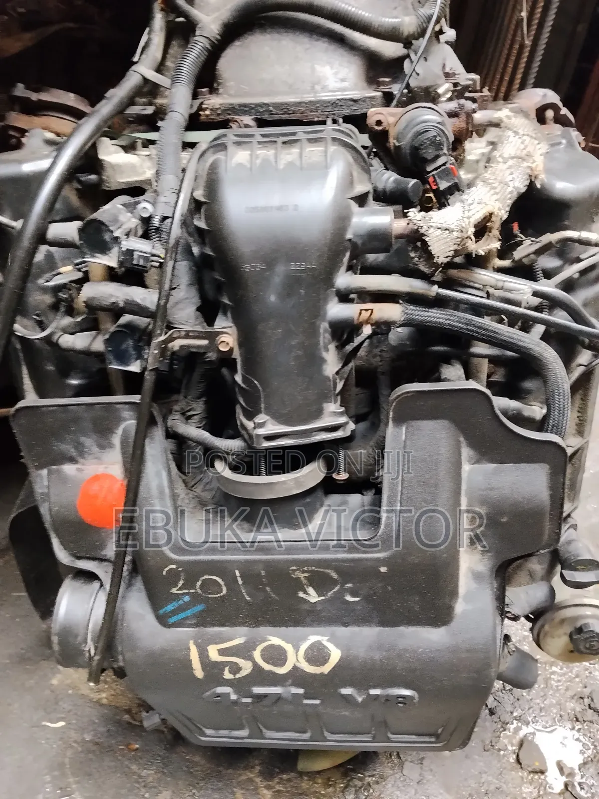 Complete Engine Jeep Commander 2010 2012 Model 4.7 16 Plug