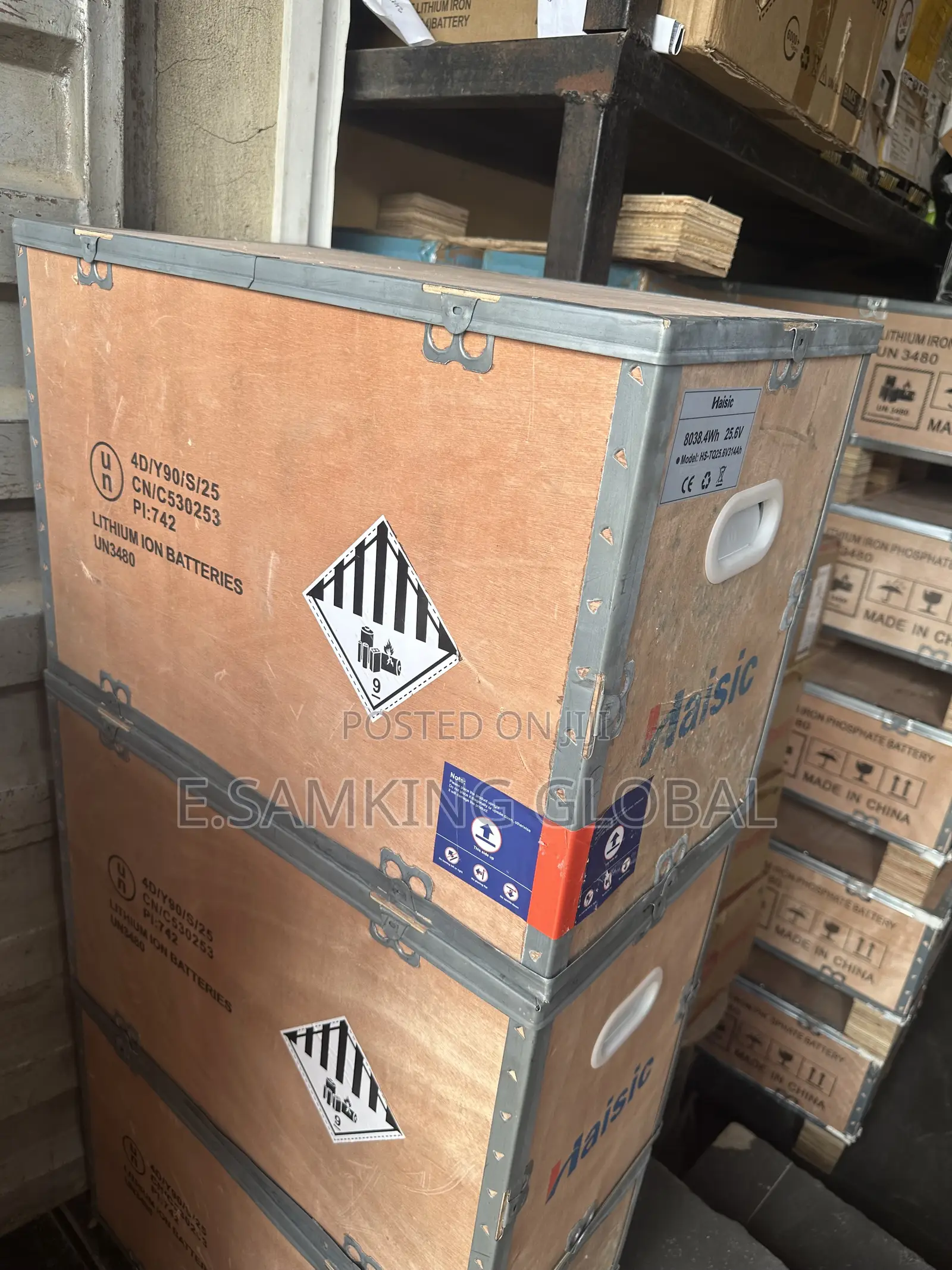 8kwh Haisic 24v Lithium Ion Batteries