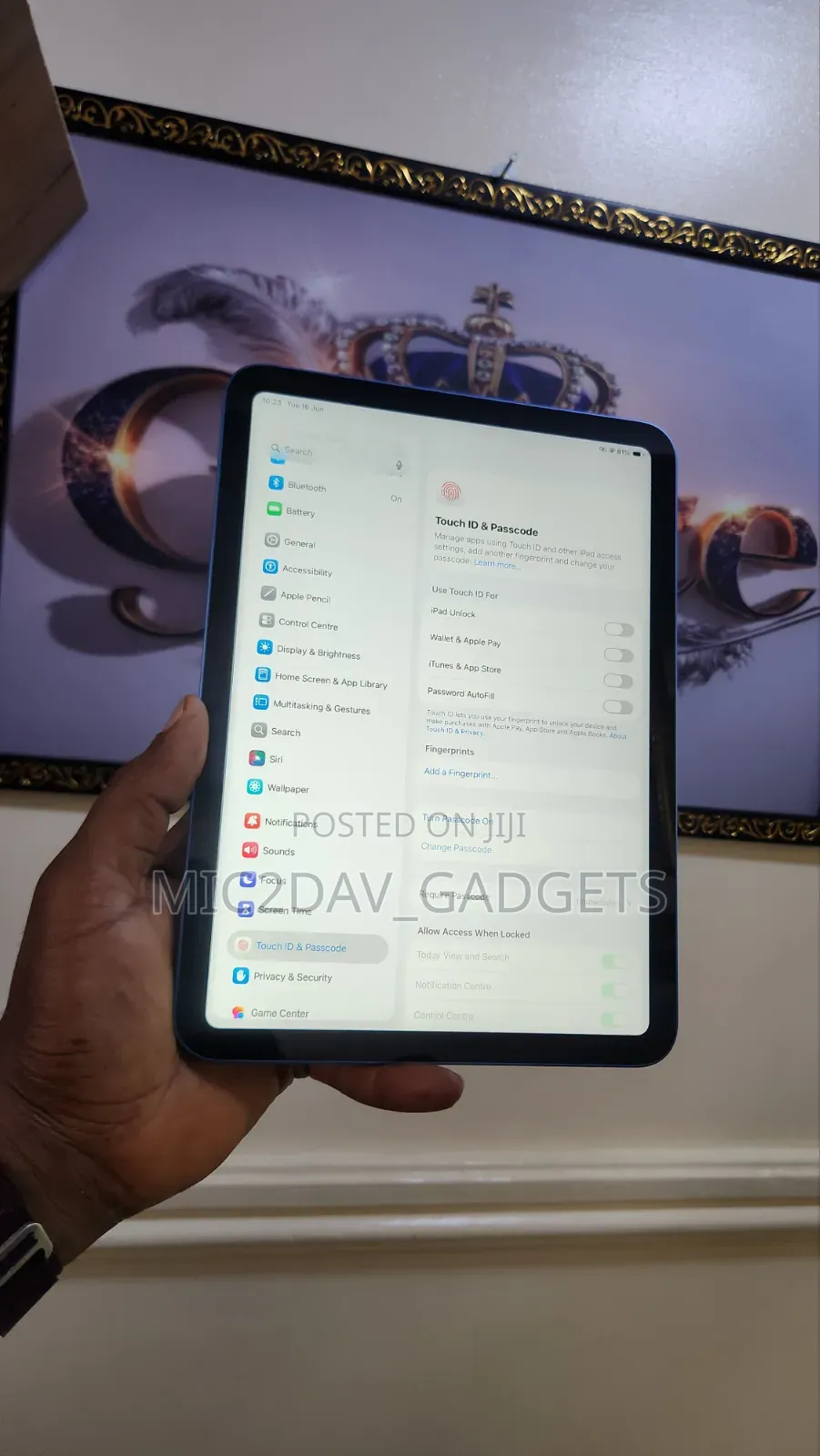 Apple iPad 10.2 (2020) 256 GB Blue