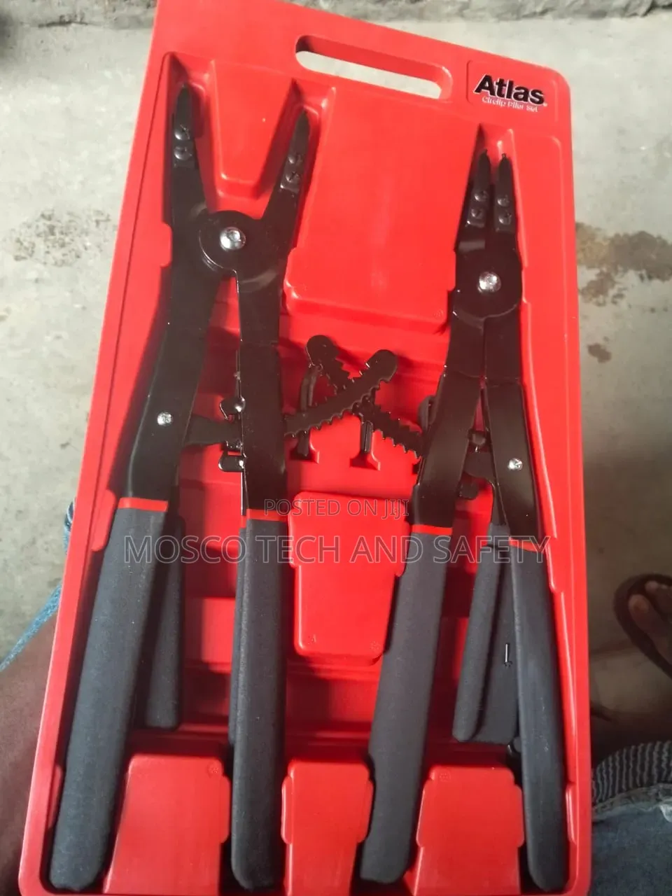 Atlas Internal External Circlip Plier Set