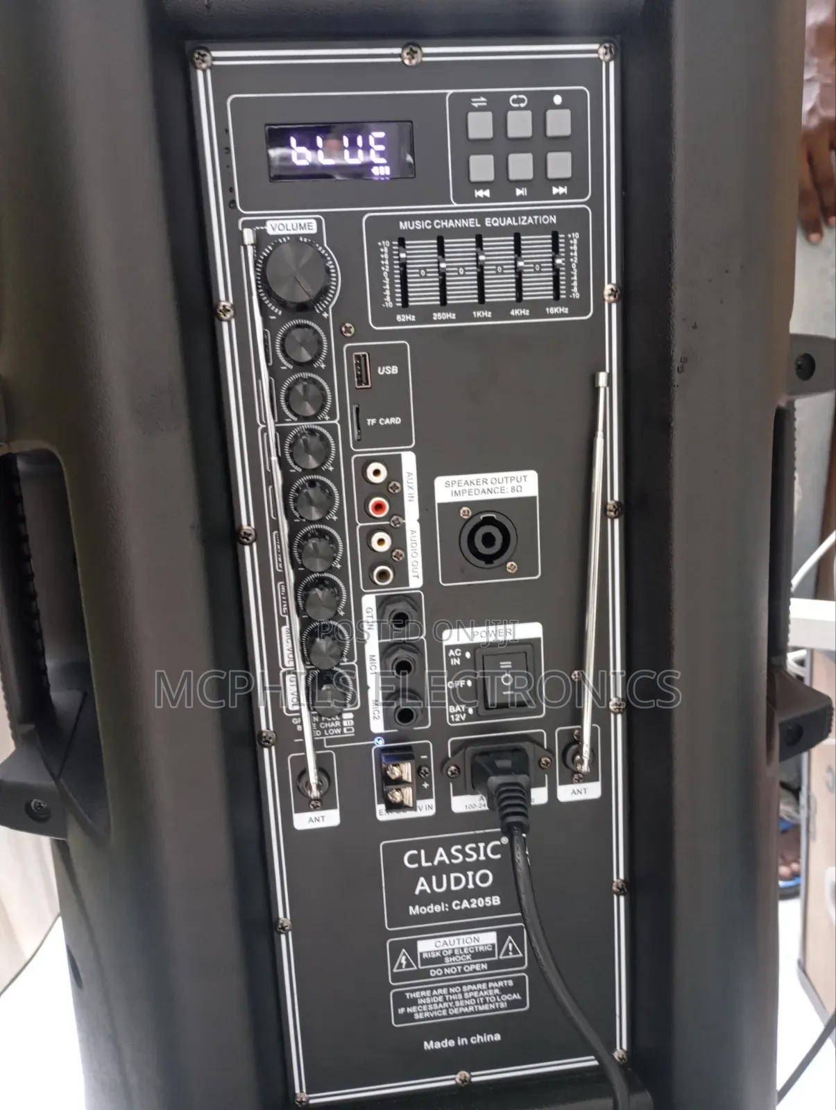Classic Audio Double 15inches Acoustic P.A System.