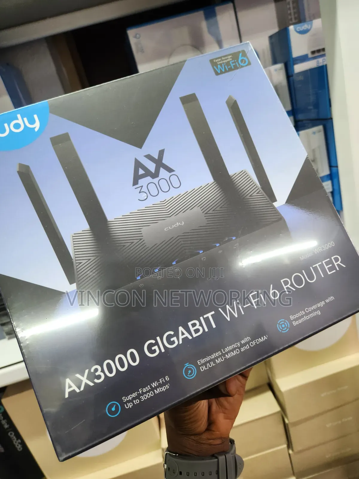 Cudy Ax3000 Gigabit Wi-Fi 6 Router