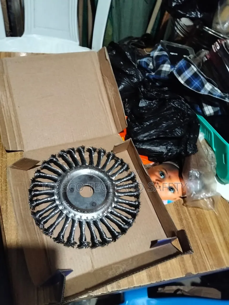 Heavy-duty 7 Inch Power Wire Brush