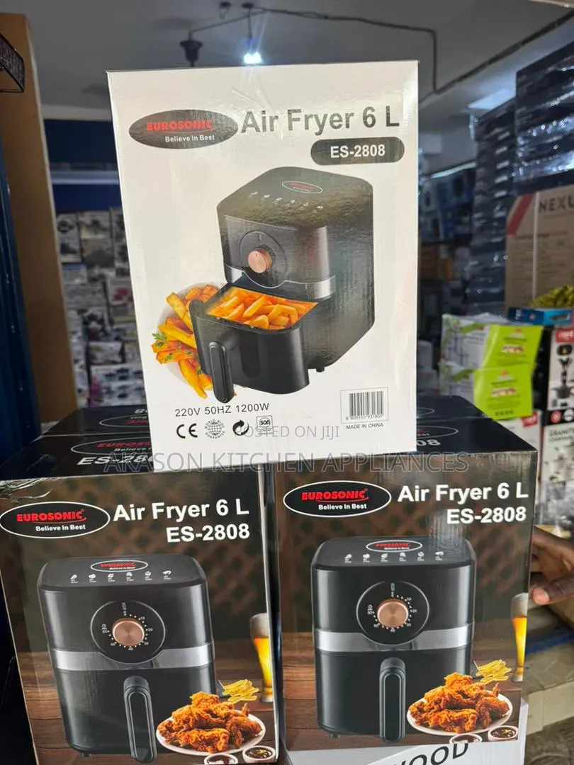 Eurosonic 6l Airfryer 
Single Manual Control