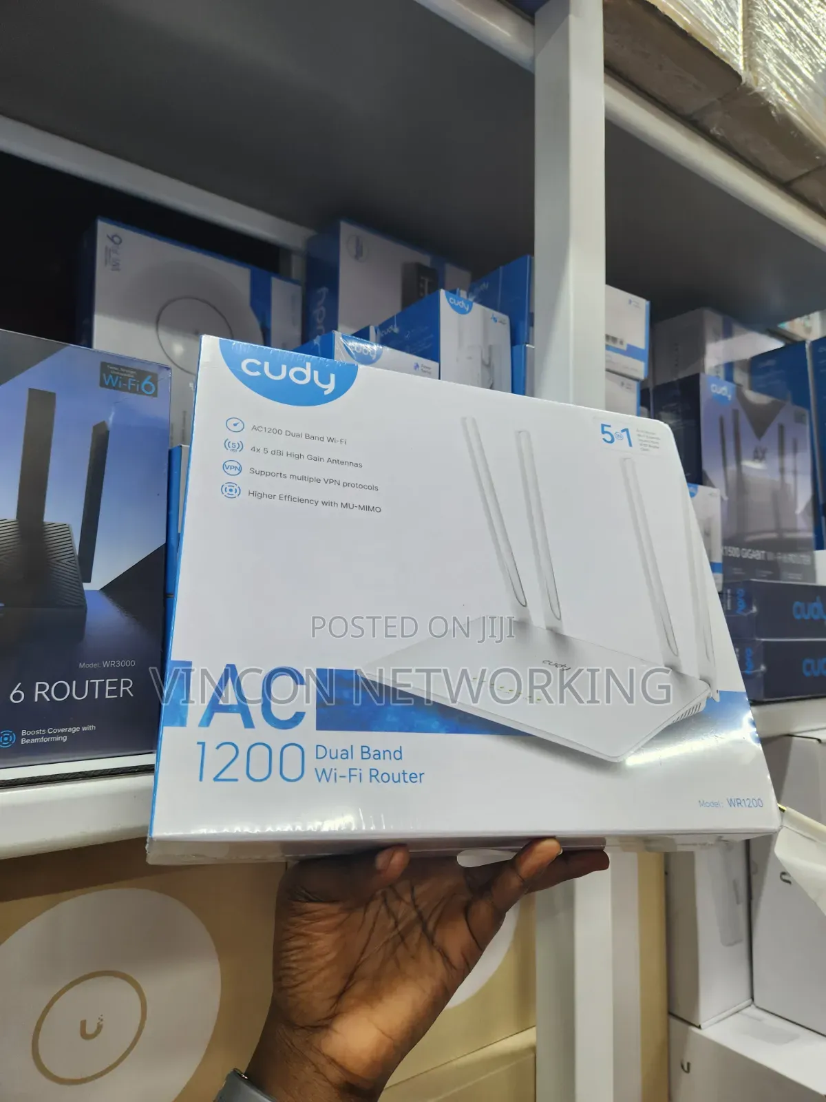 Cudy Ac1200 Dual Band Wi-Fi Router