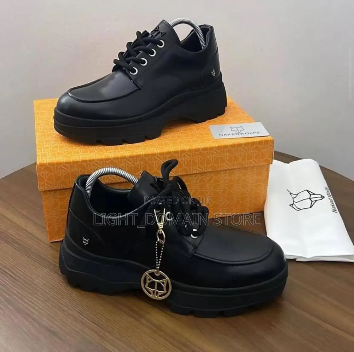 High Quality Naked Wolfe Chunky Lace-Up