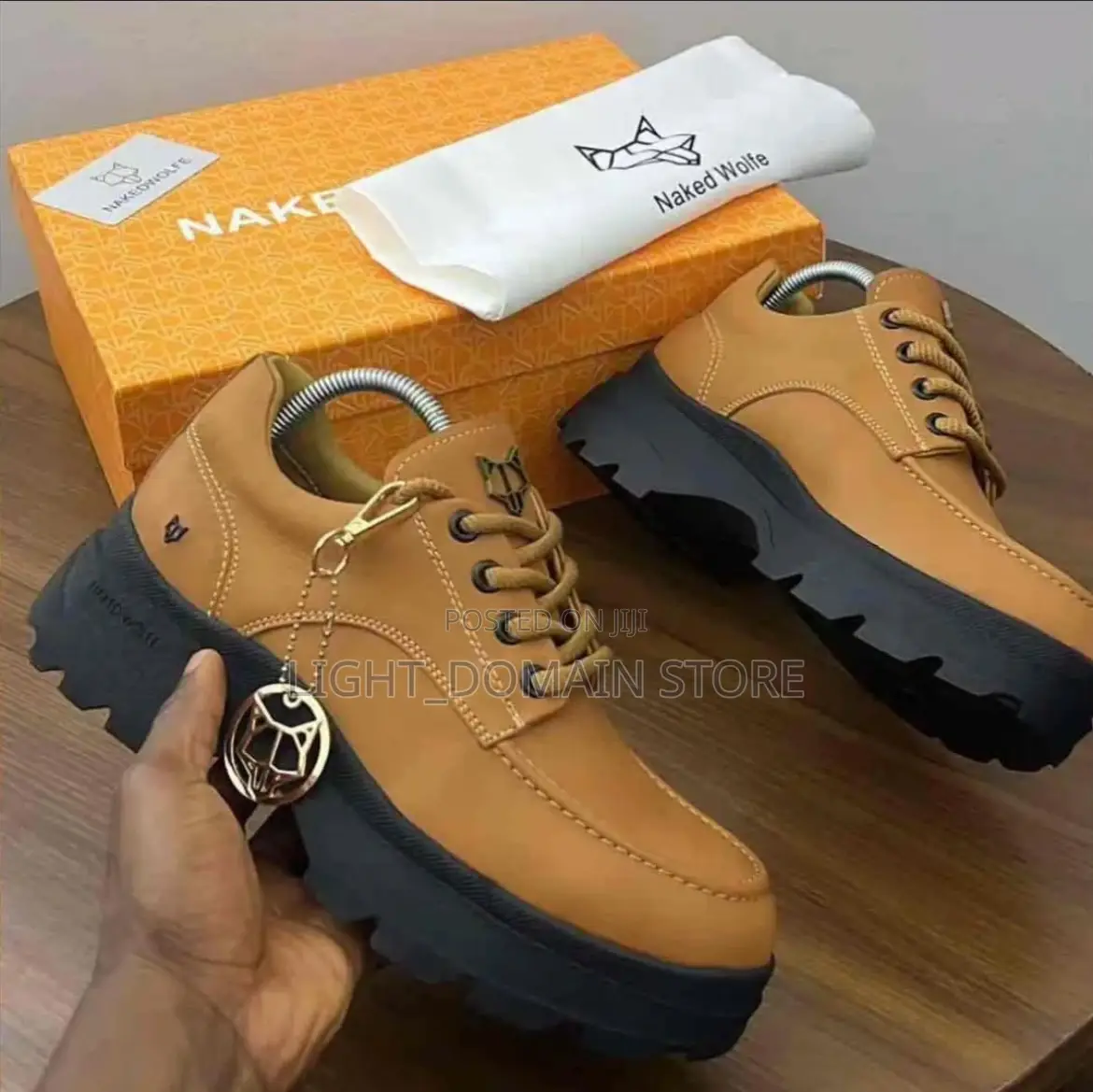 High Quality Naked Wolfe Chunky Lace-Up