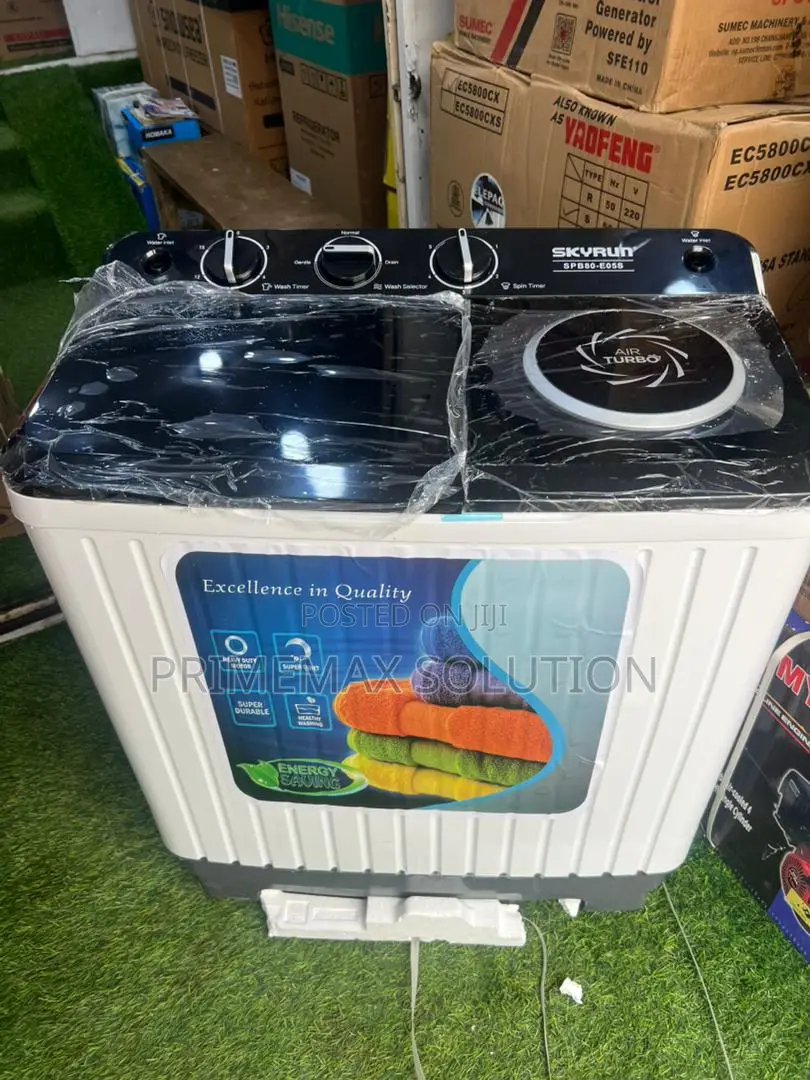 Skyrun 7kg Twin Tub Washer - Modern Laundry Solution