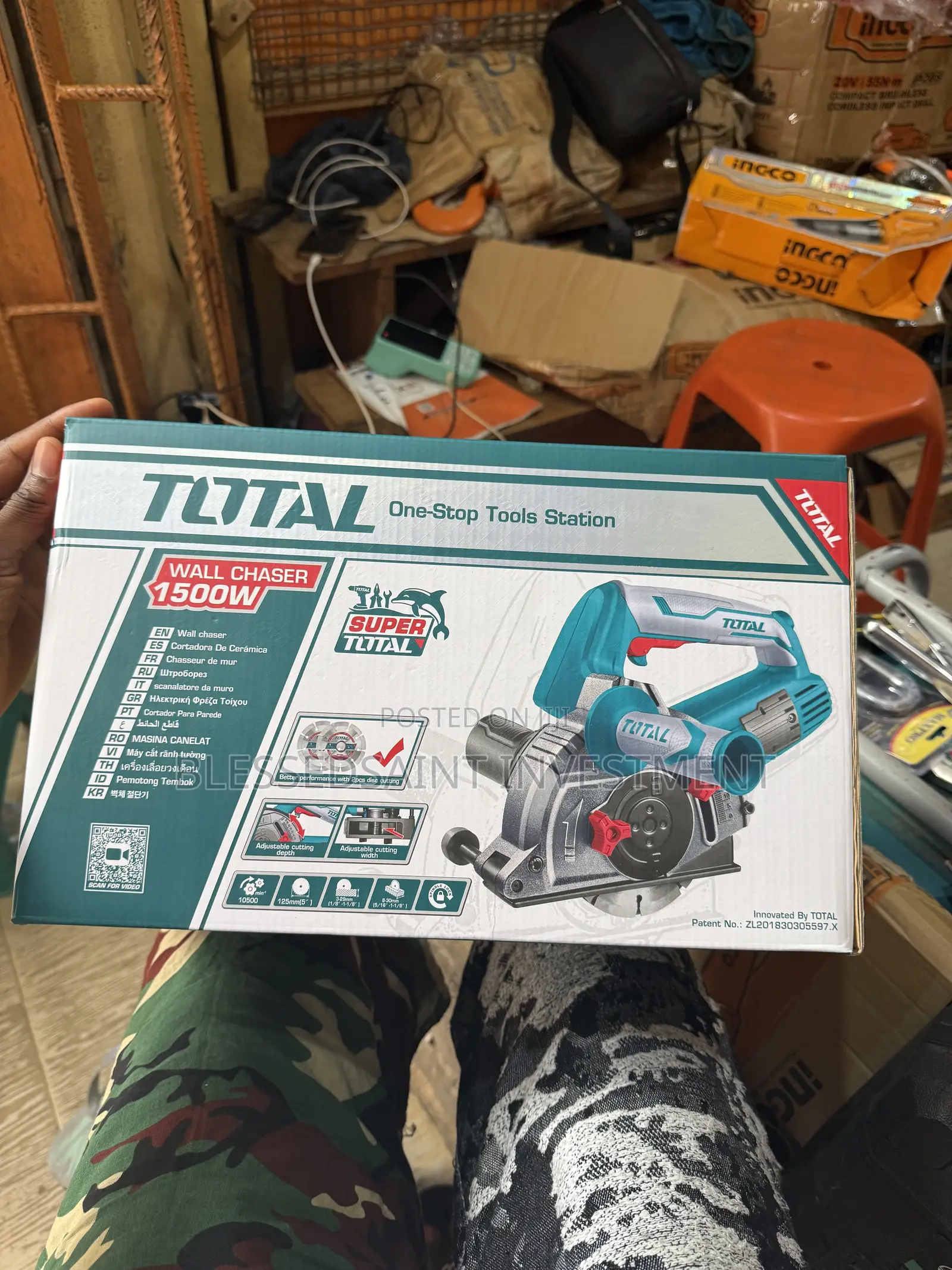 Total Wall Chaser 1500w