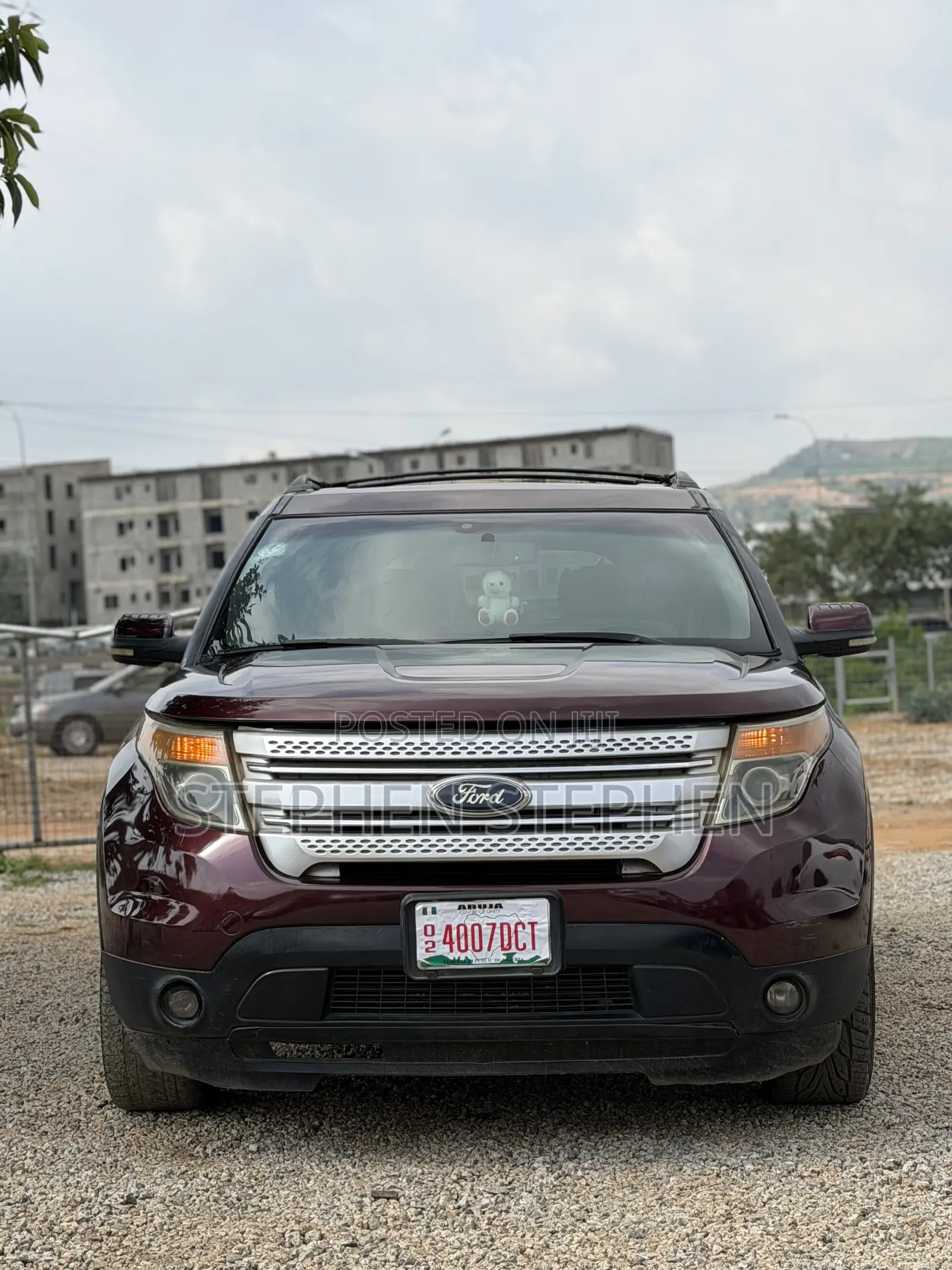 Ford Explorer 2012 Red