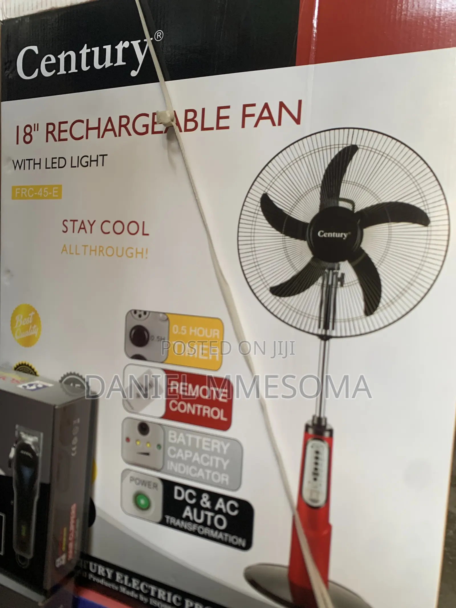 Rechargeable Fan