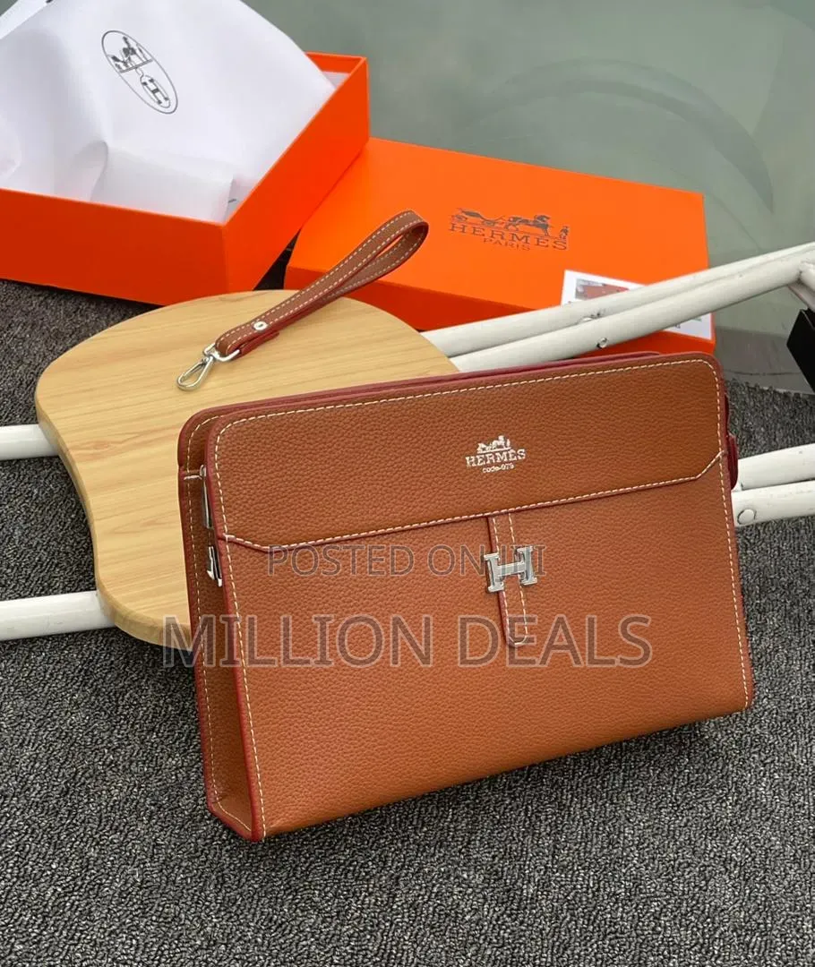 Luxury Stylish Leather Men's Wristlet Wallet