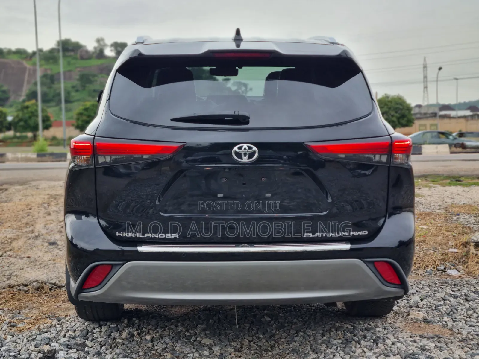 Toyota Highlander Platinum 2021 Black