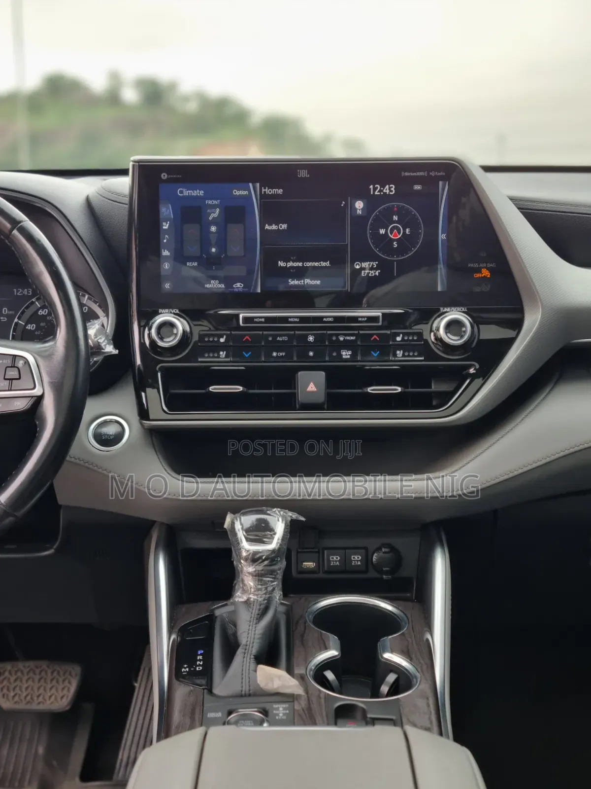Toyota Highlander Platinum 2021 Black