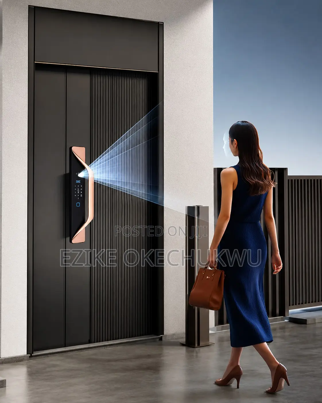 Tuya Smart Lock With 3d Facial Recognition, Waterproof Smart Lock