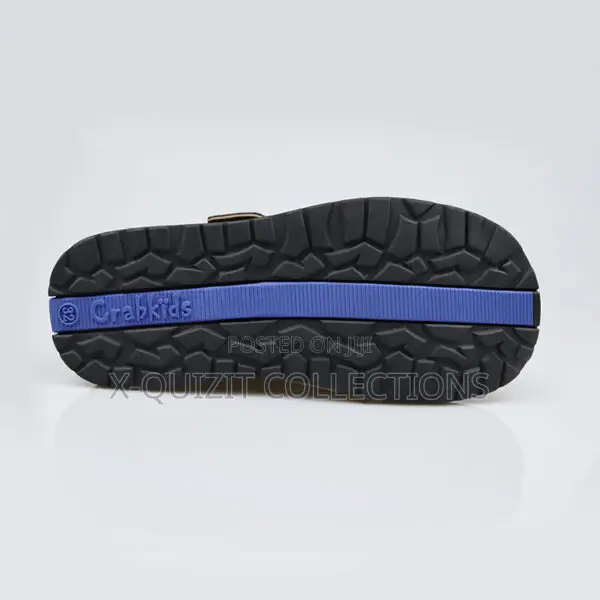 Crabkids Boys Double Strap School Shoe (Size 36)
