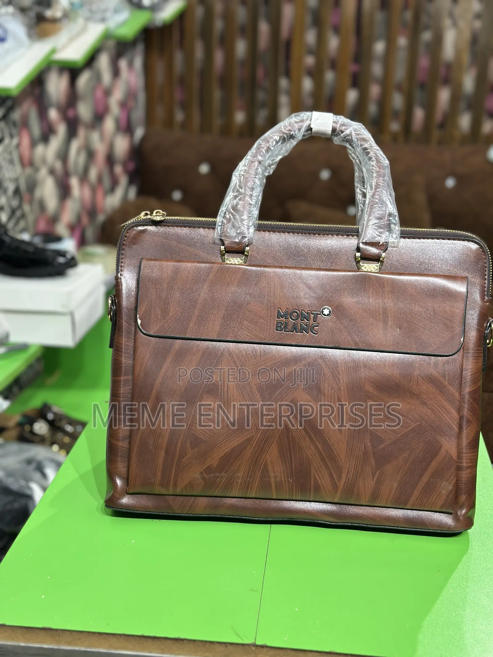 Coffee Brown Office Bag