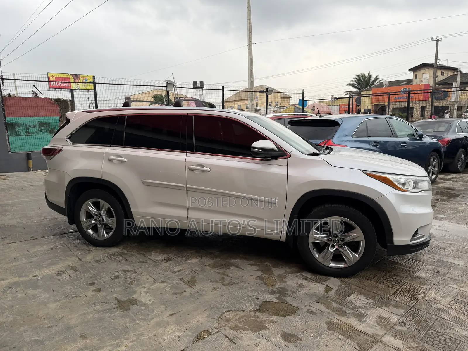 Toyota Highlander Limited V6 4x4 (3.5L 6cyl 6A) 2016 White