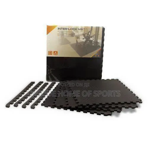 Interlocking Gym Floor Mat Set –