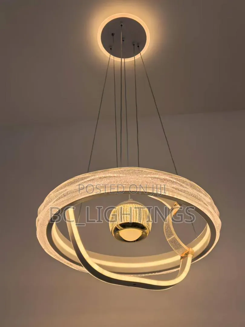 Chandelier Dining Table Dining Room Bar Lamp Circular Art Creative