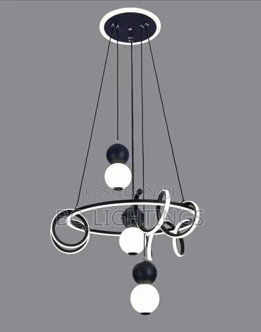 Chandelier Dining Table Dining Room Bar Lamp Circular Art Creative