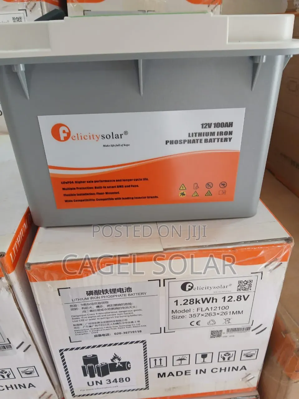 Felicity 1.3kwh 12v Lithium Battery - Kano
