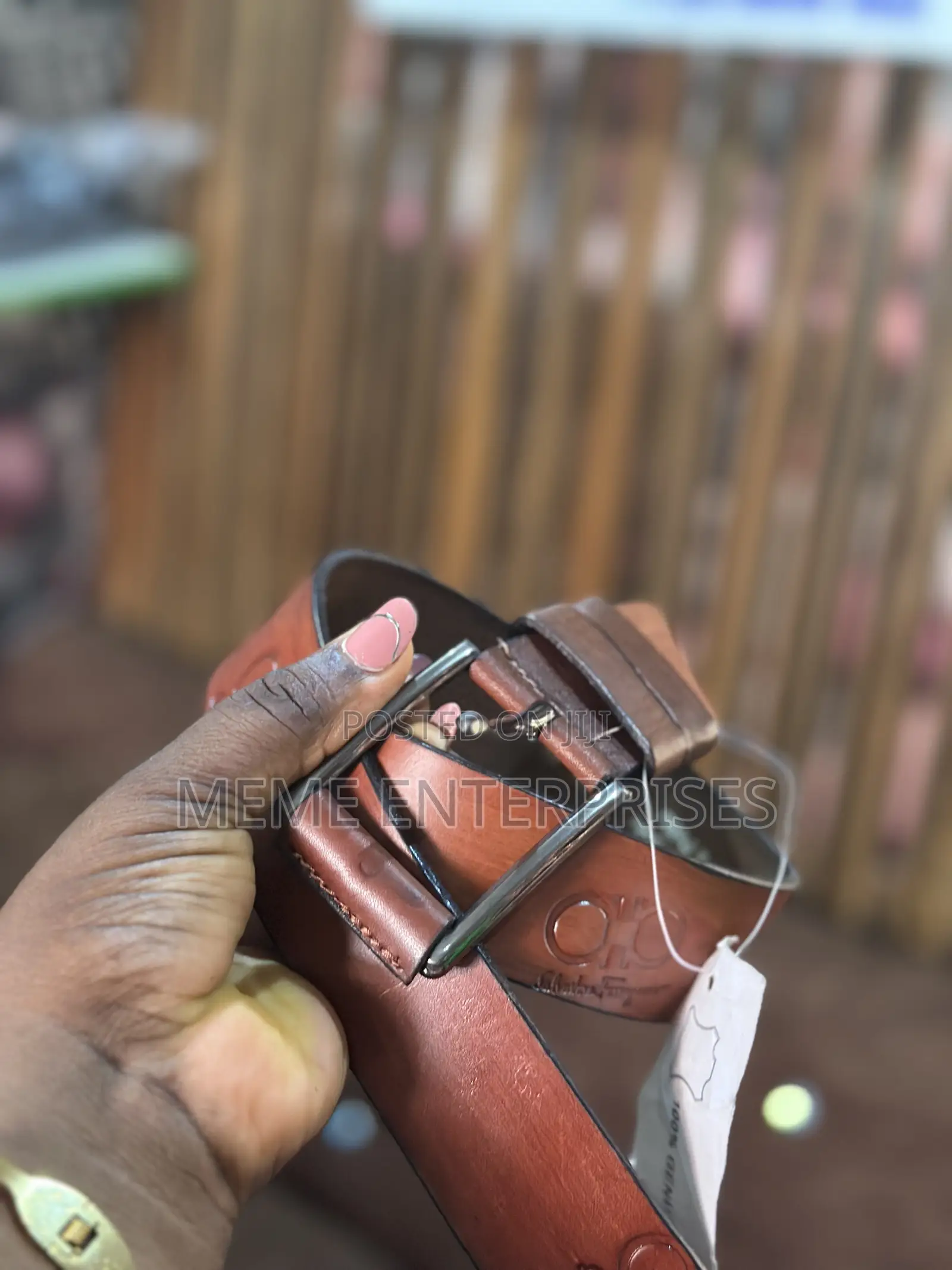 Brown Leather Belt