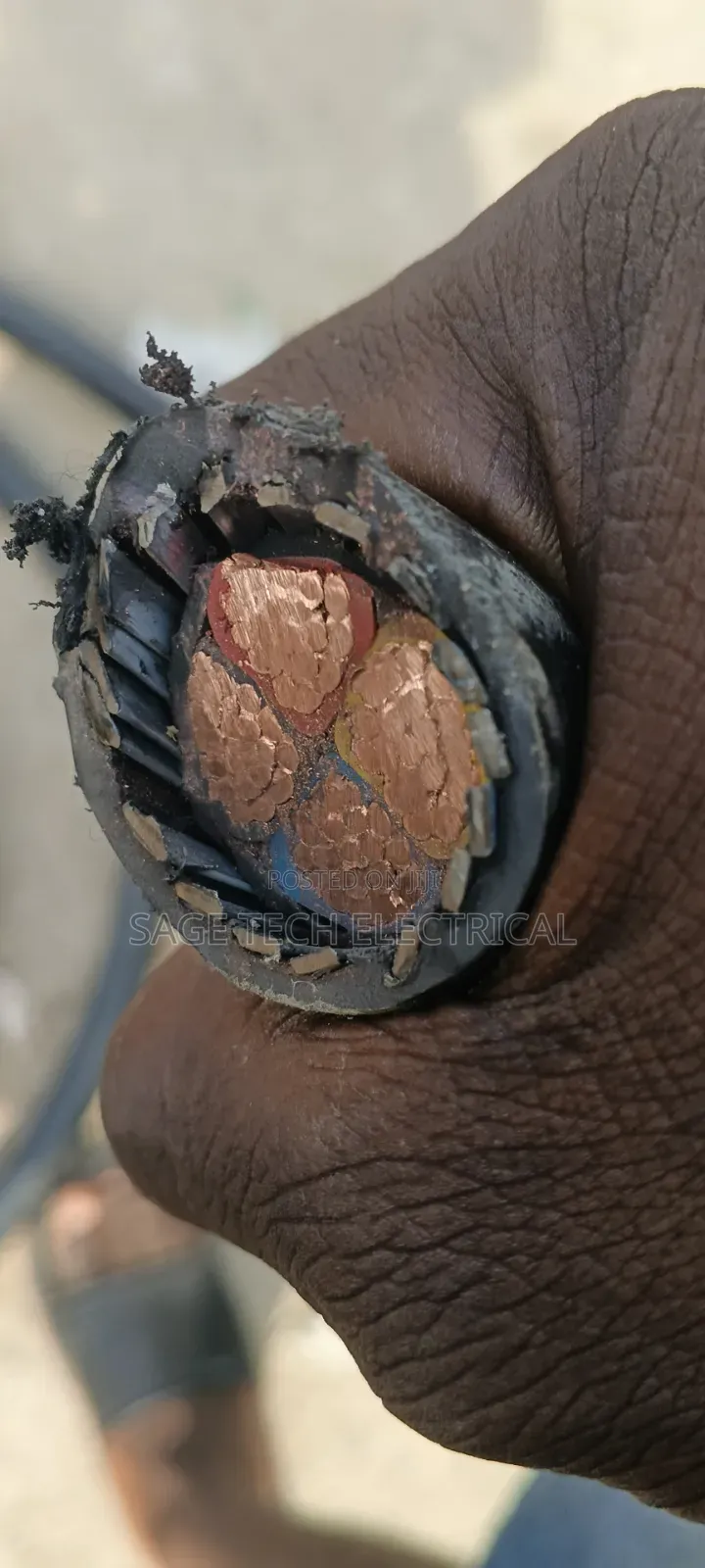 50mm 4core Kablmetal Armoured Cable