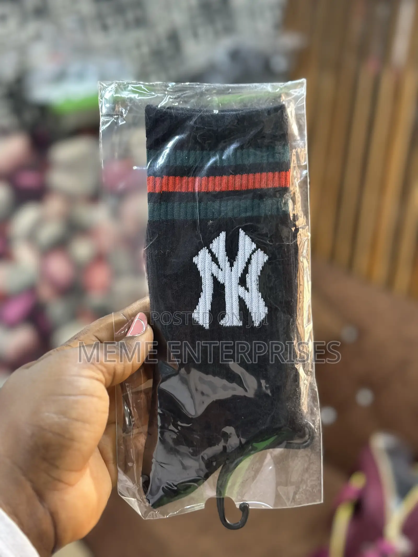 Black Nb Socks 