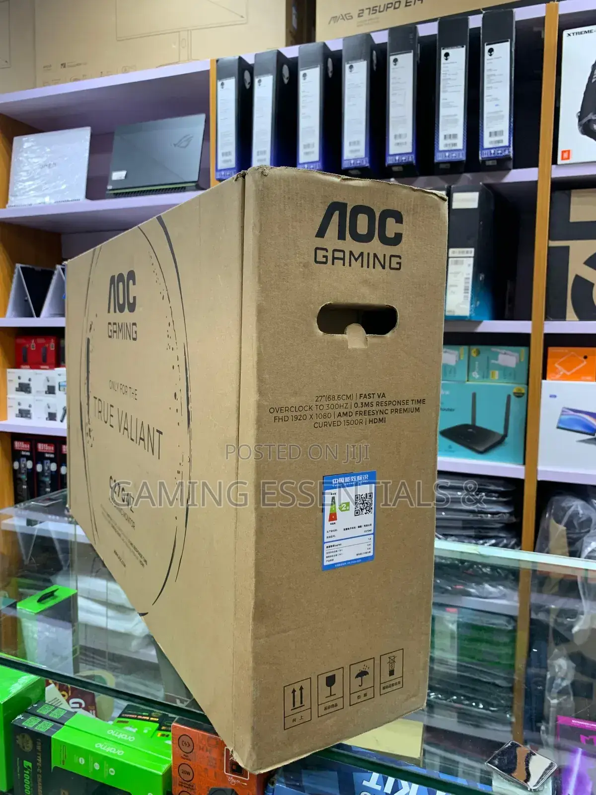 Aoc 27" Curved 300hz Gaming Monitor