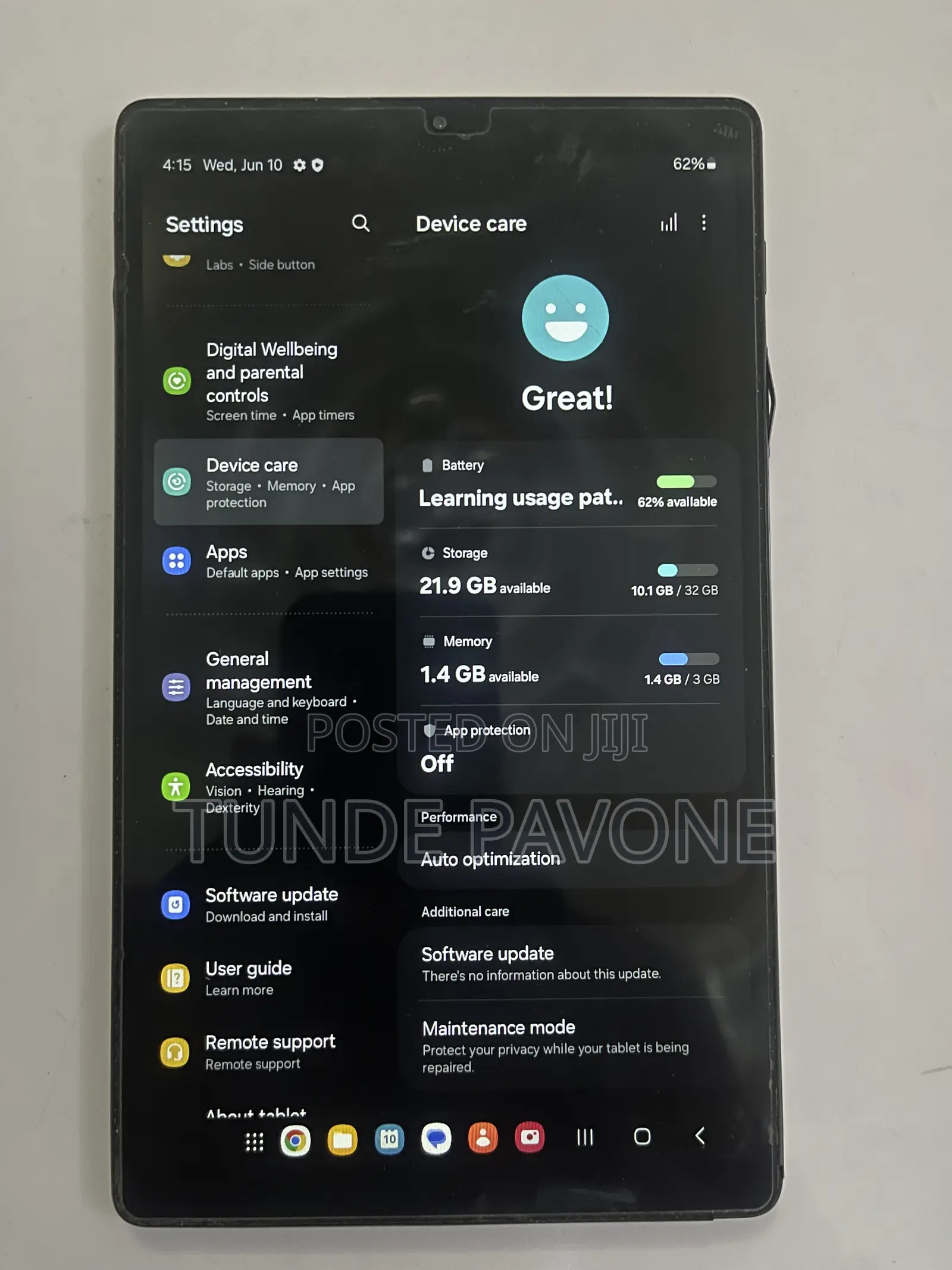 Samsung Galaxy Tab A7 Lite 32 GB Gray