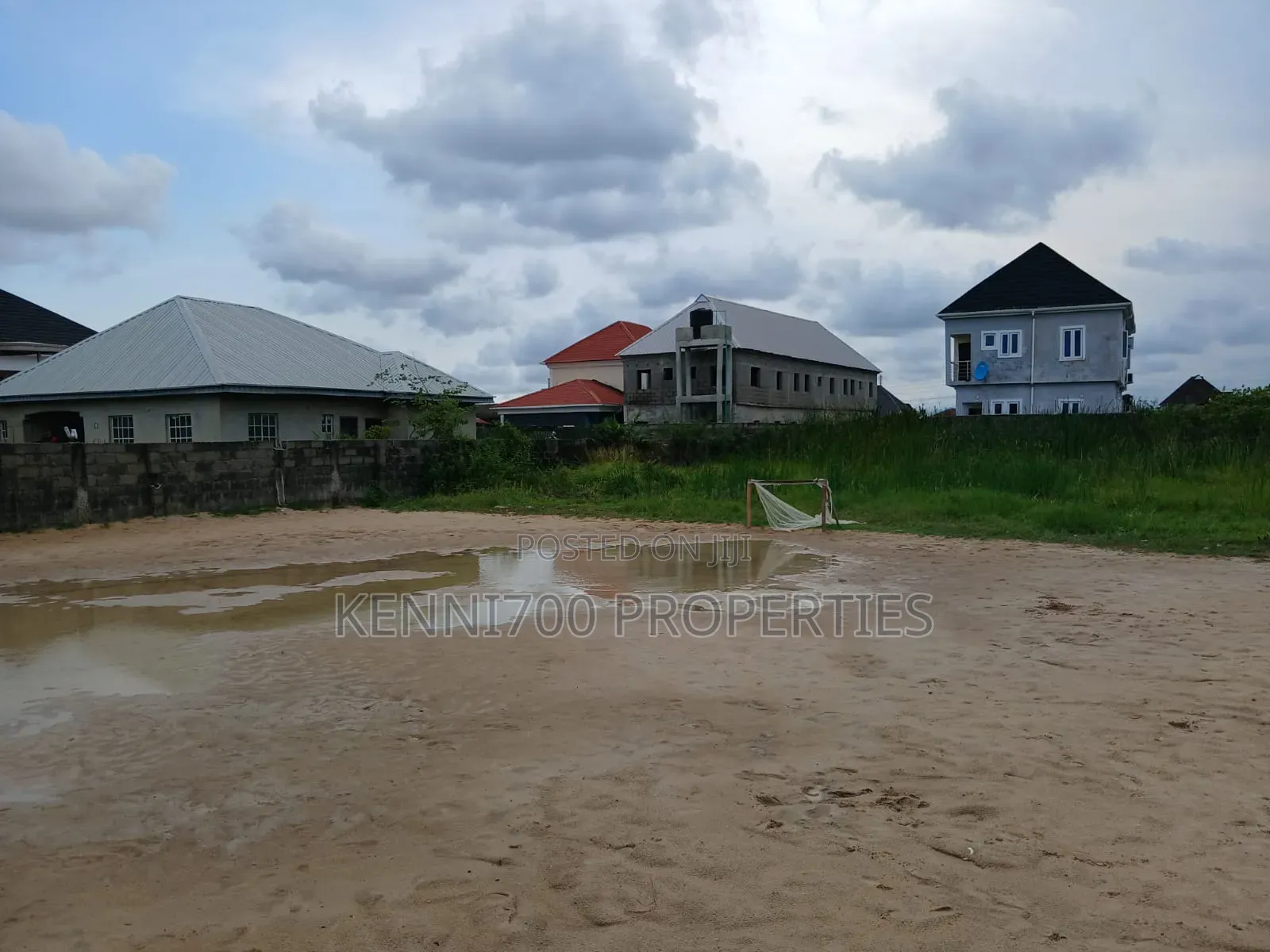 Fenced Plots of Land in Langbasa With C of O