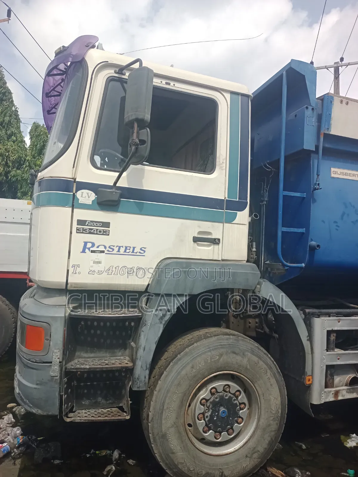 Man Tipper 10 Tyres (Auxiliary 4x4) Tokunbo