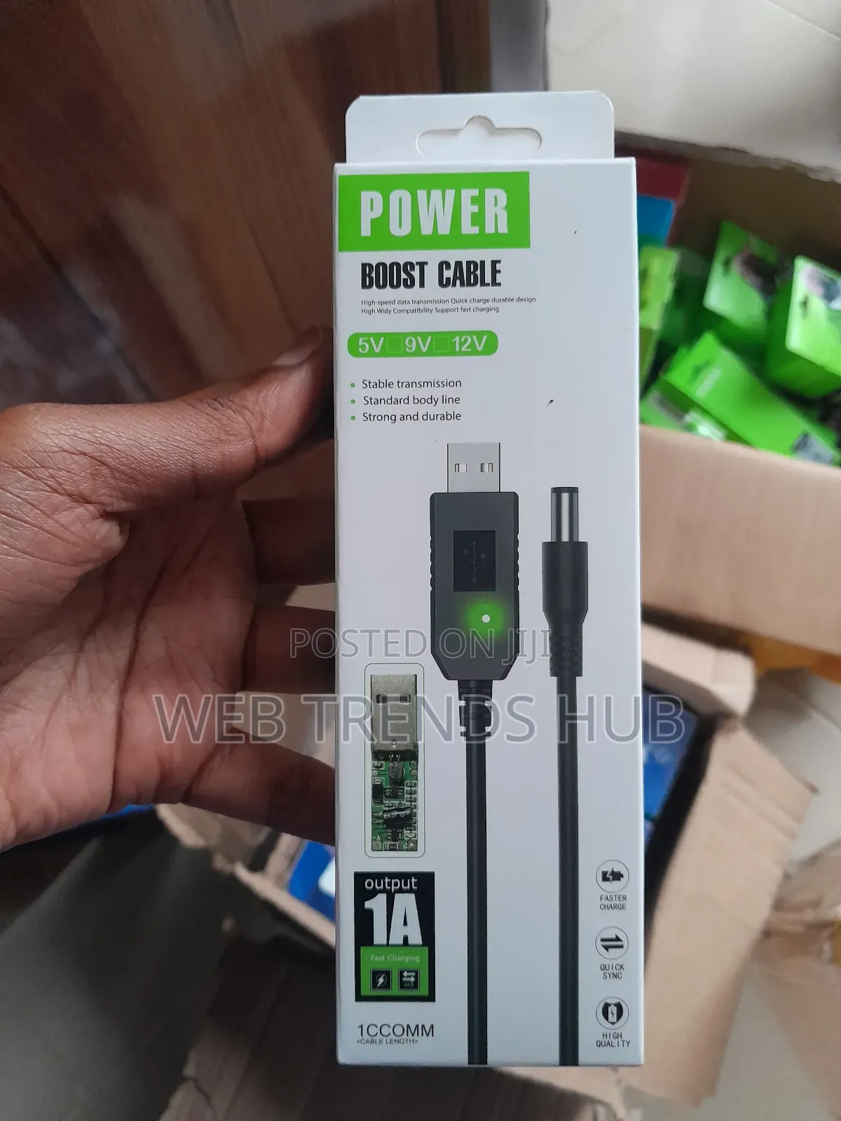 USB-a to Router Power Cable – 5v / 9v / 12v Dc Output Router Cable