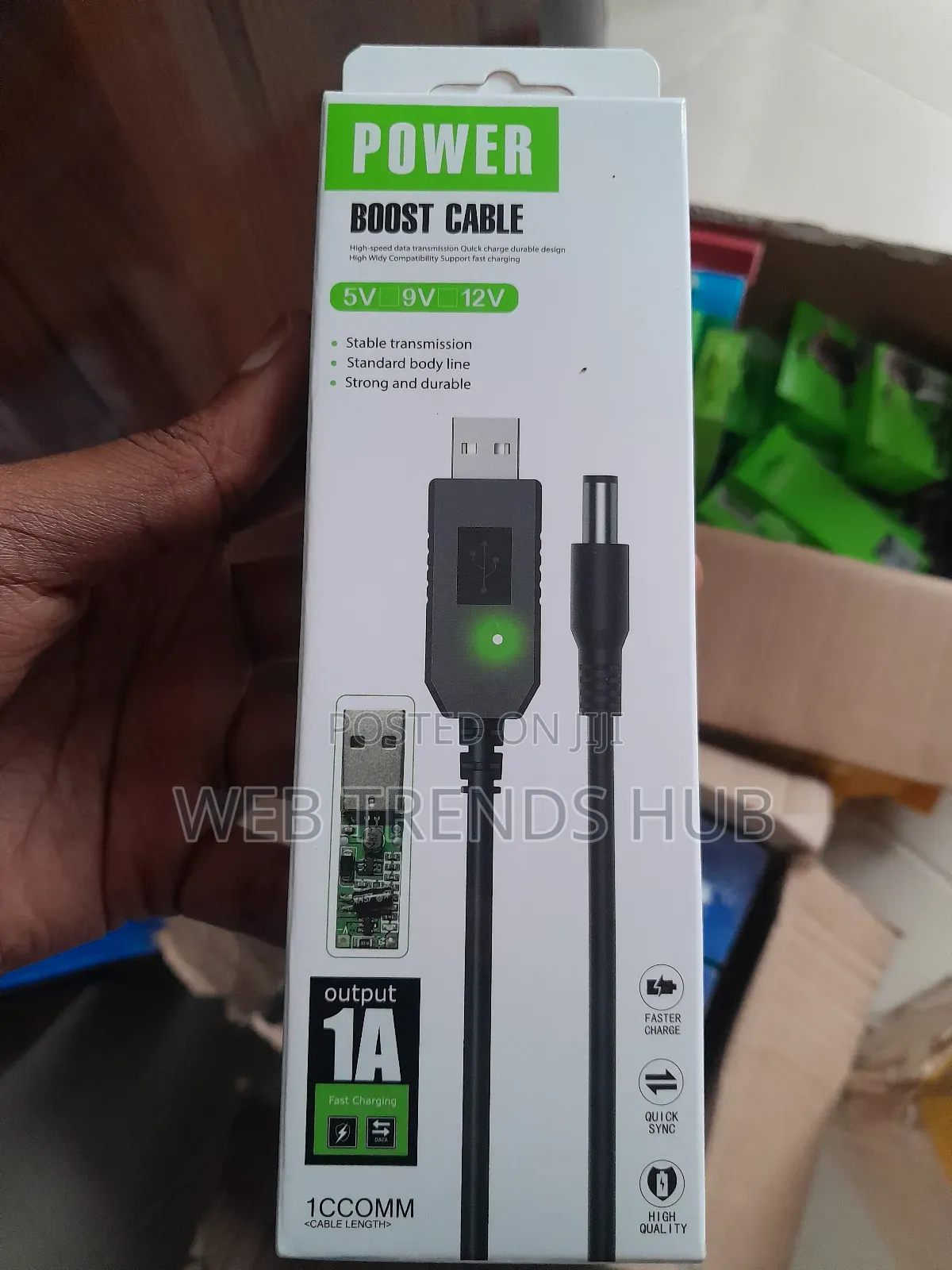 USB-a to Router Power Cable – 5v / 9v / 12v Dc Output Router Cable