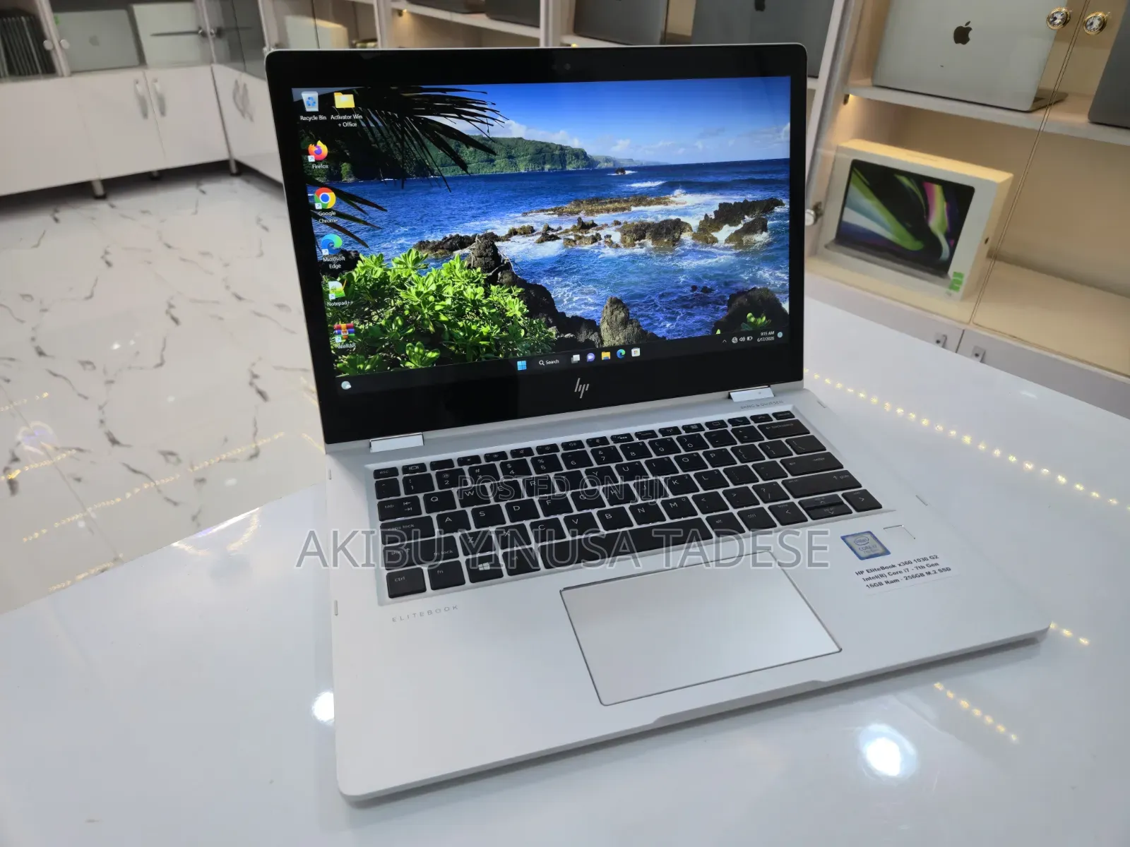 Laptop HP EliteBook X360 1030 G2 16GB Intel Core i7 SSD 256GB