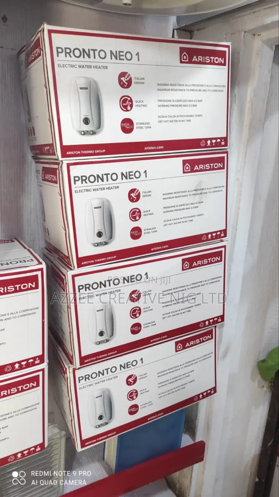 Ariston Instant 3kw Water Heater