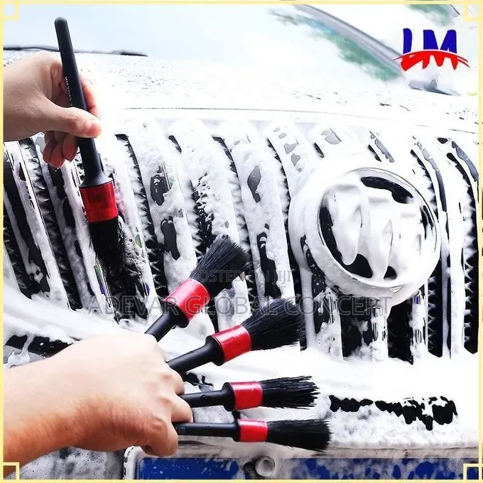 5pcs Lm-Cleaning Car Dust Detail Brushing