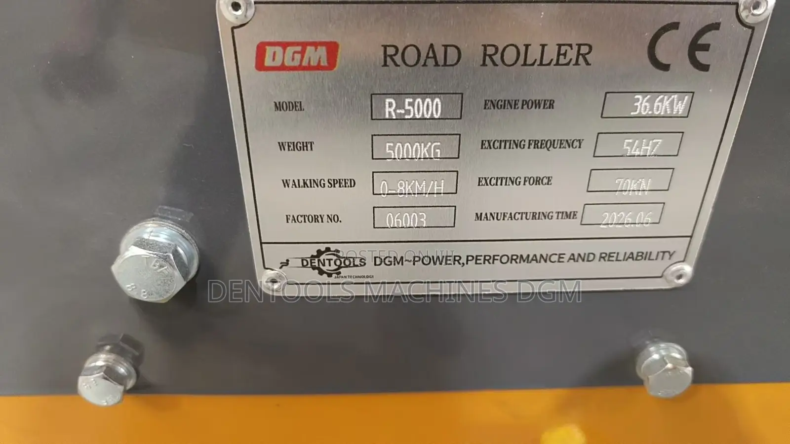 DGM Mobile Driven Roller 5t