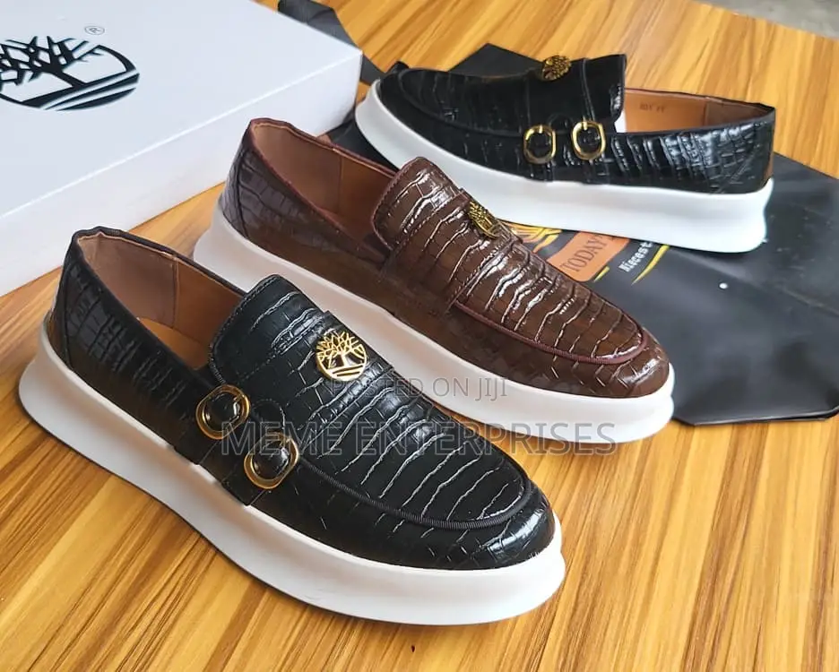 White_sole Loafers