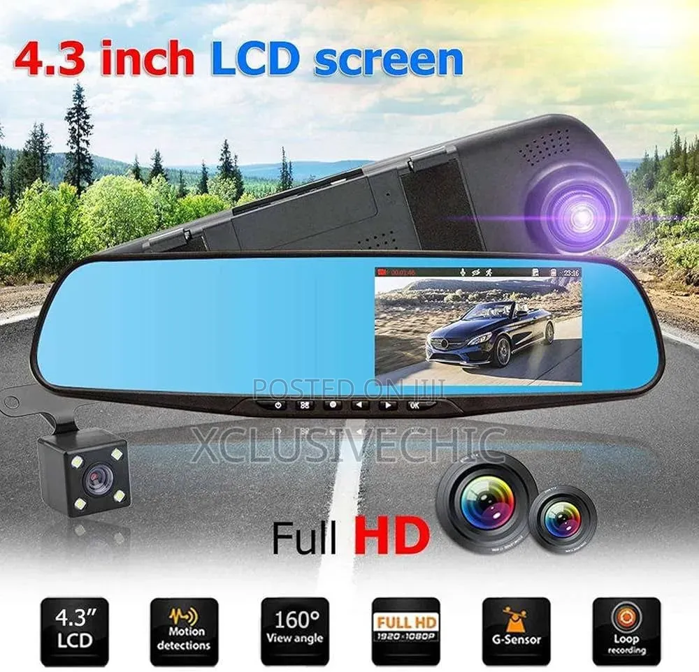 Vehicle Rear-View Mirror Data Recorder