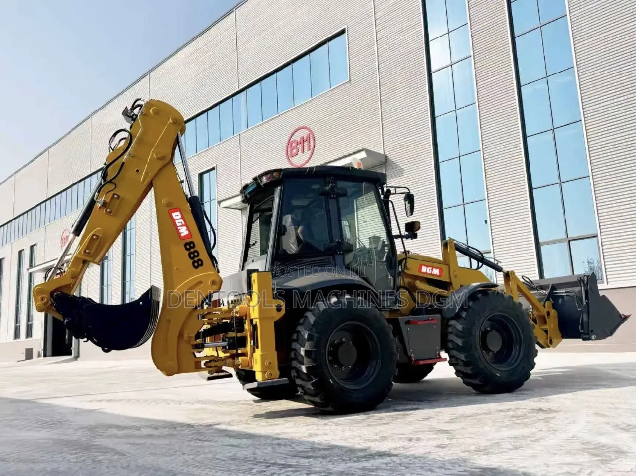 DGM Backhoe Loader