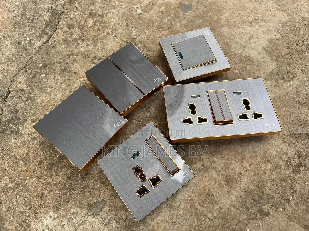 Gray Switches Sockets – Simple, Modern Durable